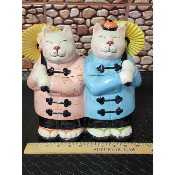 Clay Art 1999 Cat Cookie Jar - Picture 12 of 12